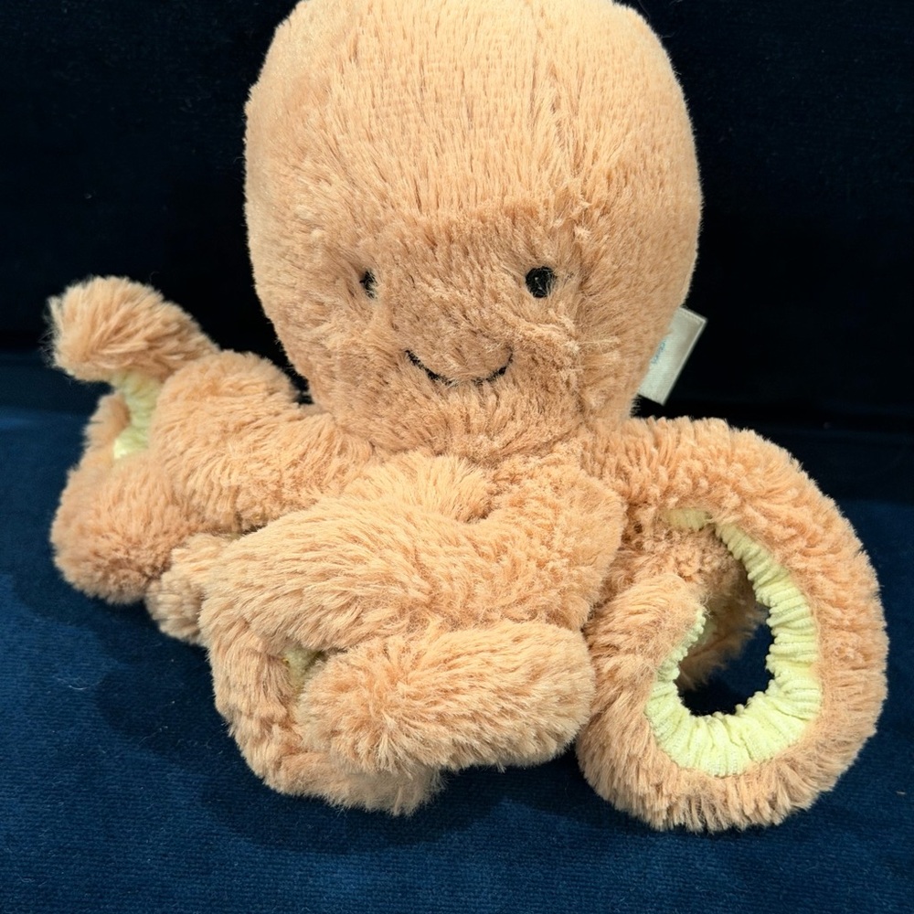 RETIRED JellyCat Little Odell Octopus – 6” Plush – Rare Jelly Cat London 🐙